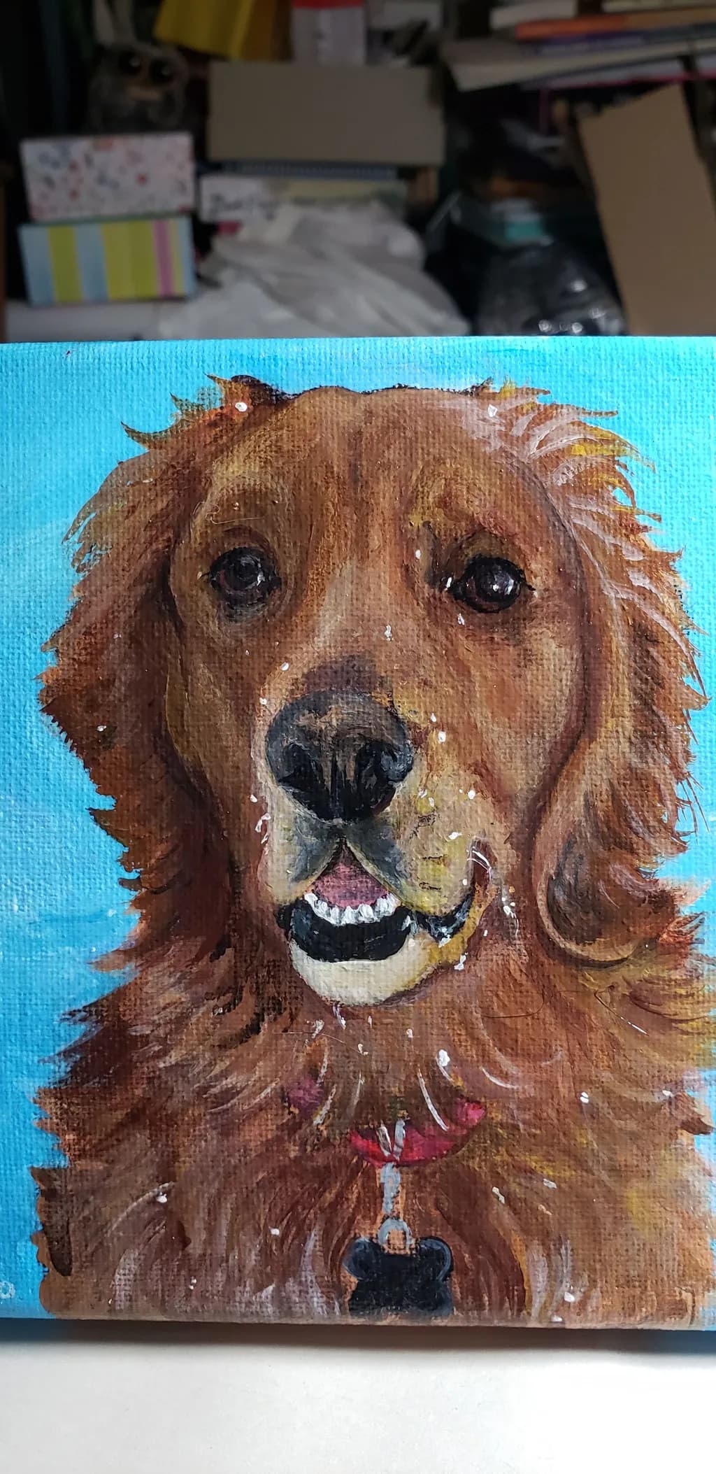 Brown Dog Smile