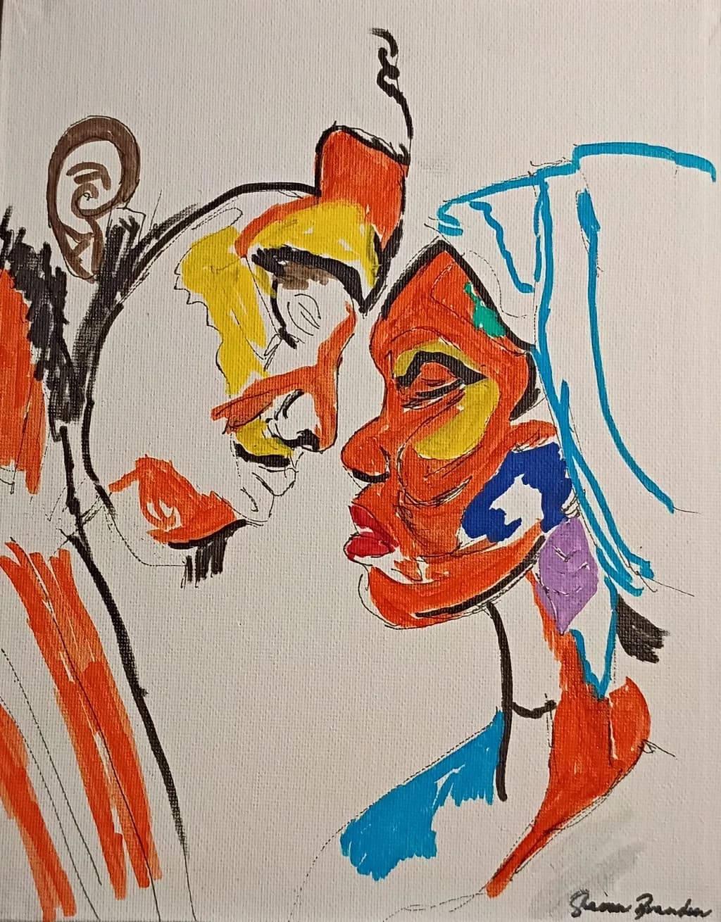 Chromatic Faces