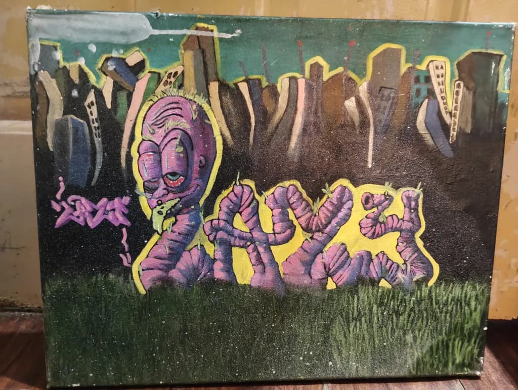Alien City Graffiti