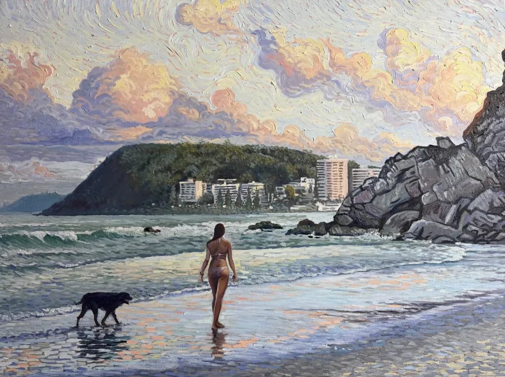 Tropical Beach Walk