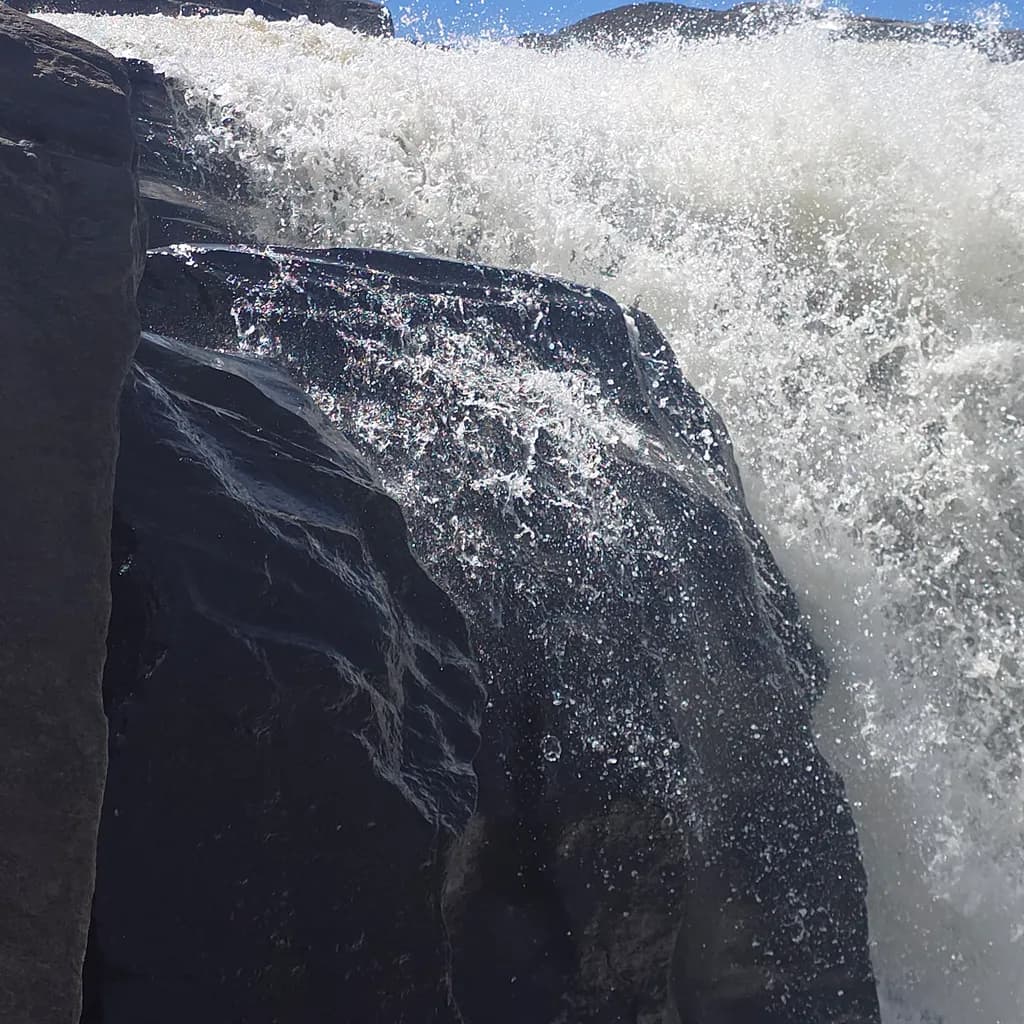Cascade Over Black Rock