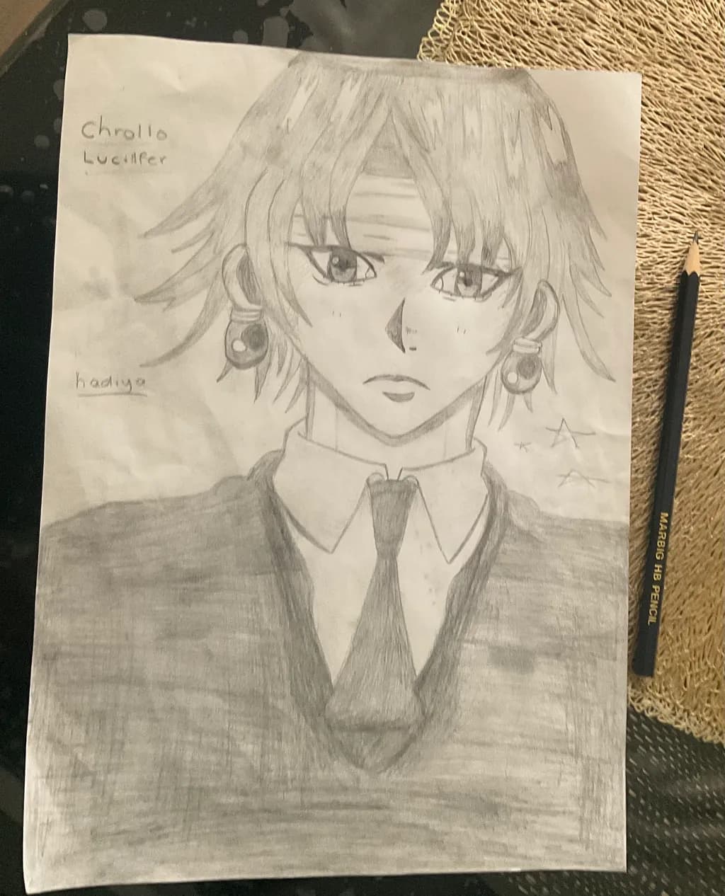 Lucifer Anime Portrait