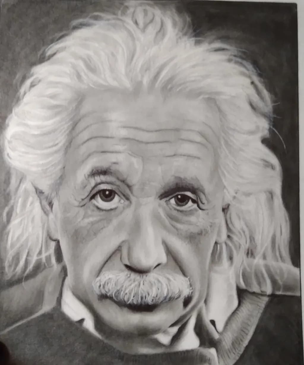 Einstein in Graphite