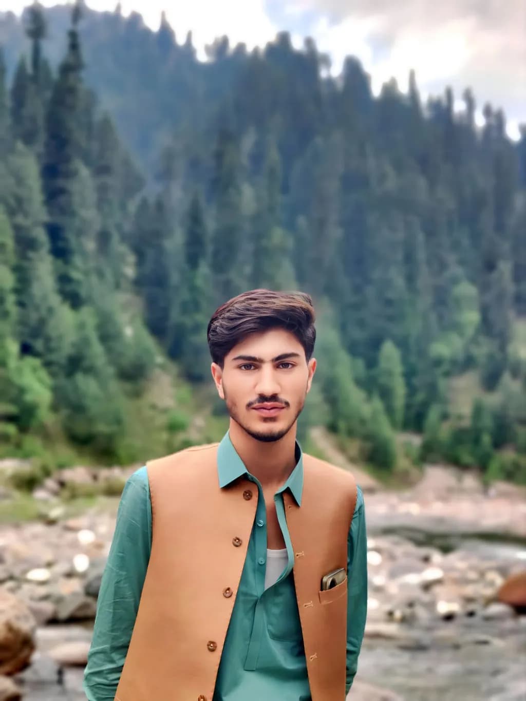 Mountain Forest Portrait