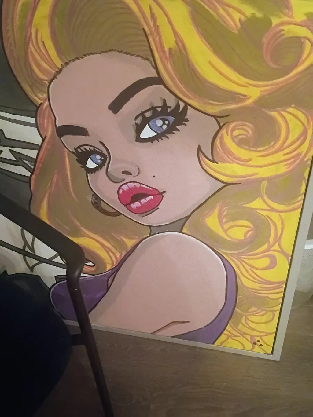 Golden-Haired Portrait