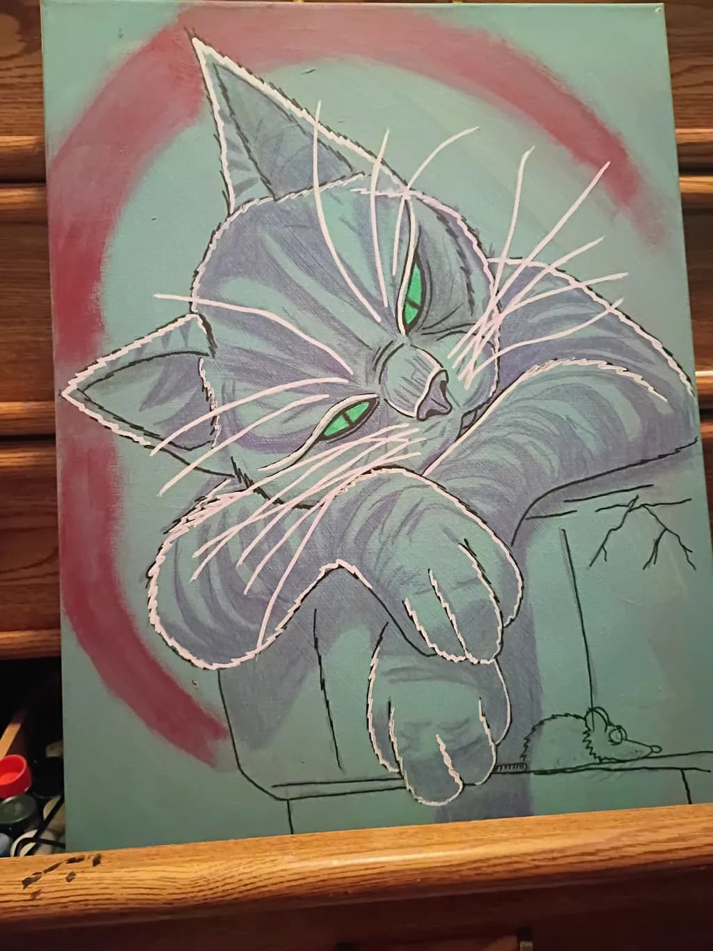 Green-Eyed Cat