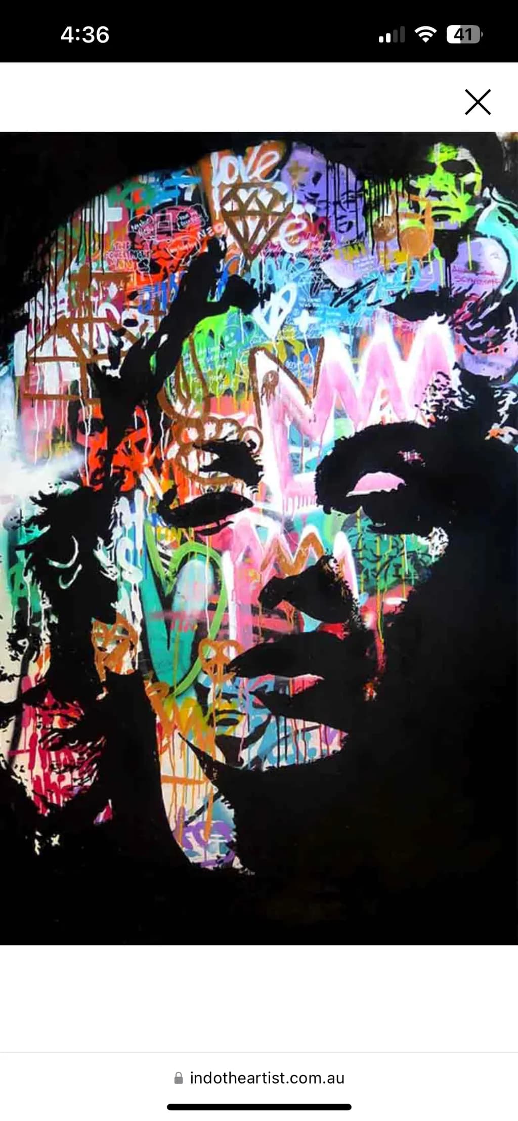 Graffiti Portrait Collage