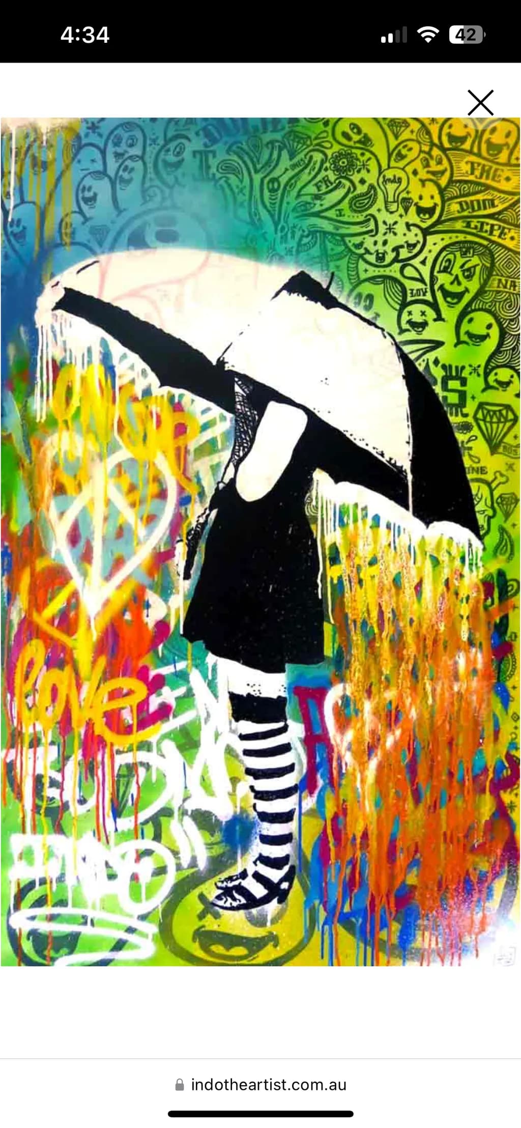 Graffiti Penguin Groove