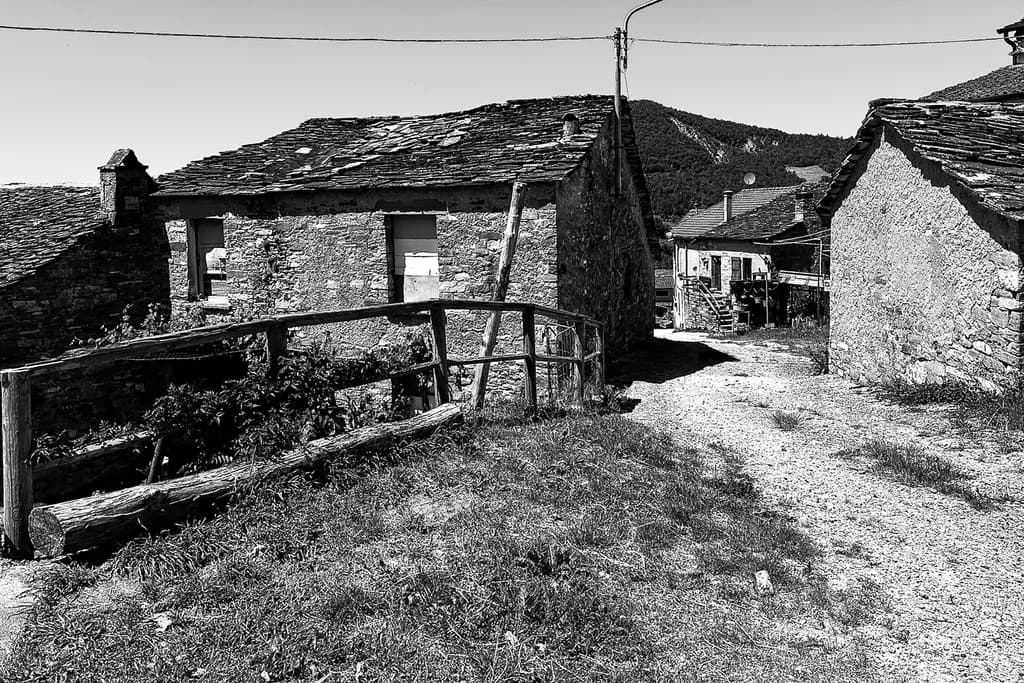 Monochrome Mountain Village