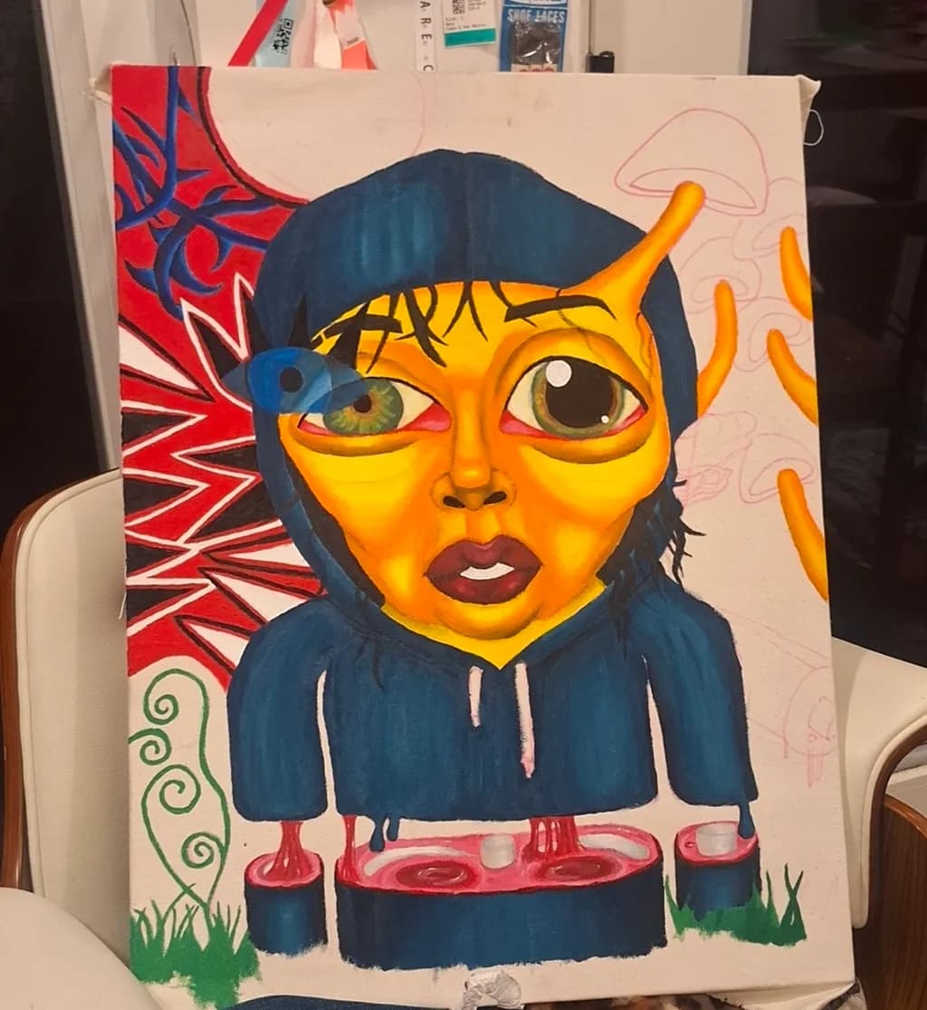 Orange-Faced Dreamer