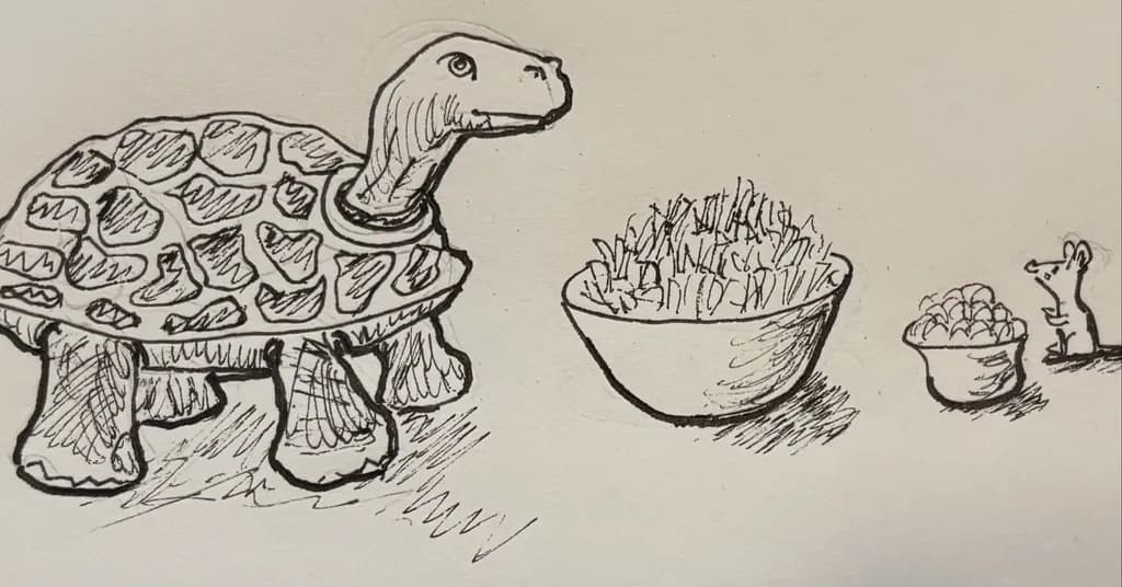 Tortoise Garden Feast