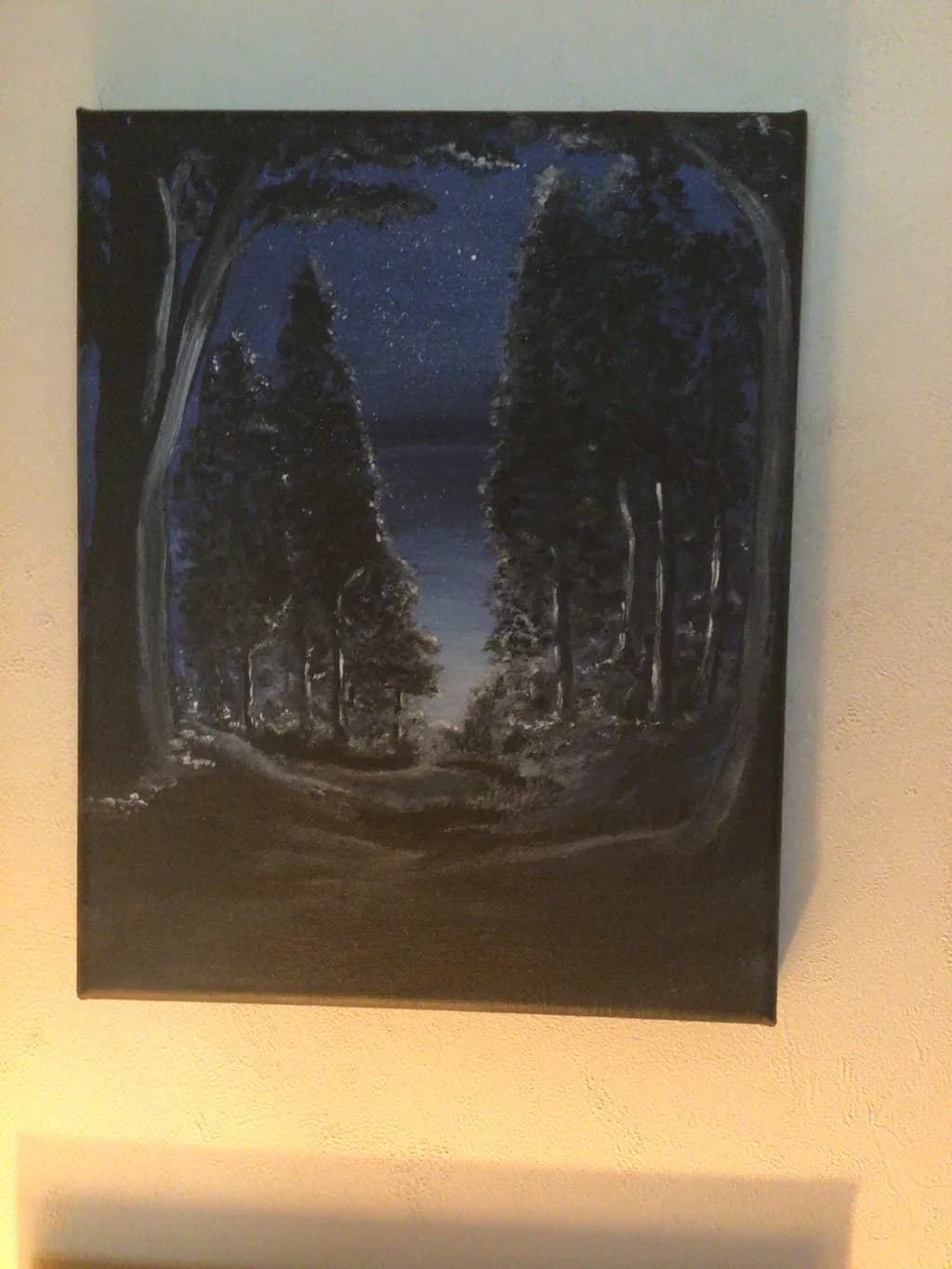 Night Forest Path