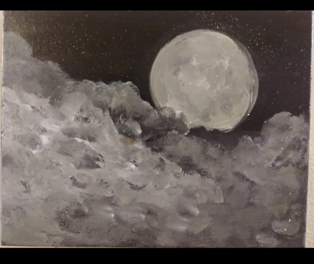 Moonlit Cloudscape