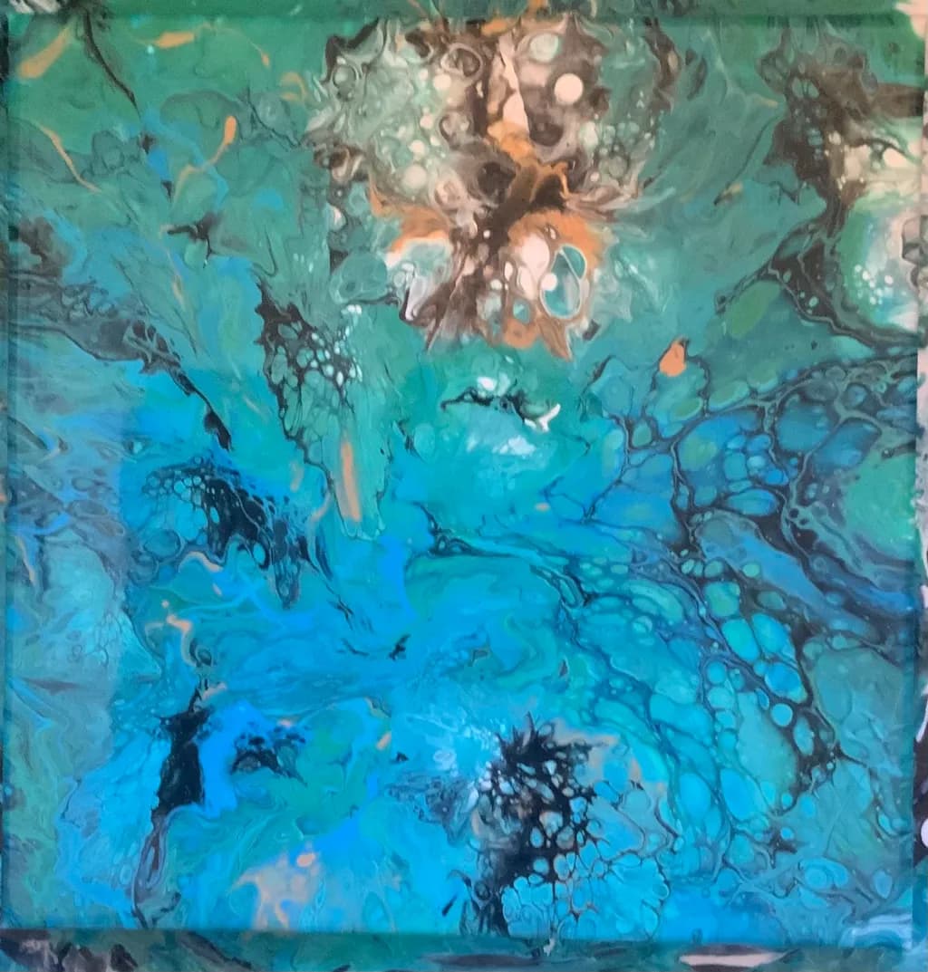 Turquoise Tidal Bloom