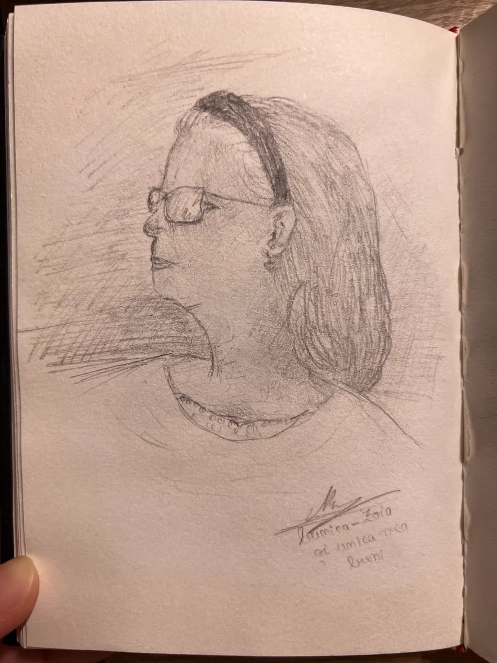 Profile in Glasses