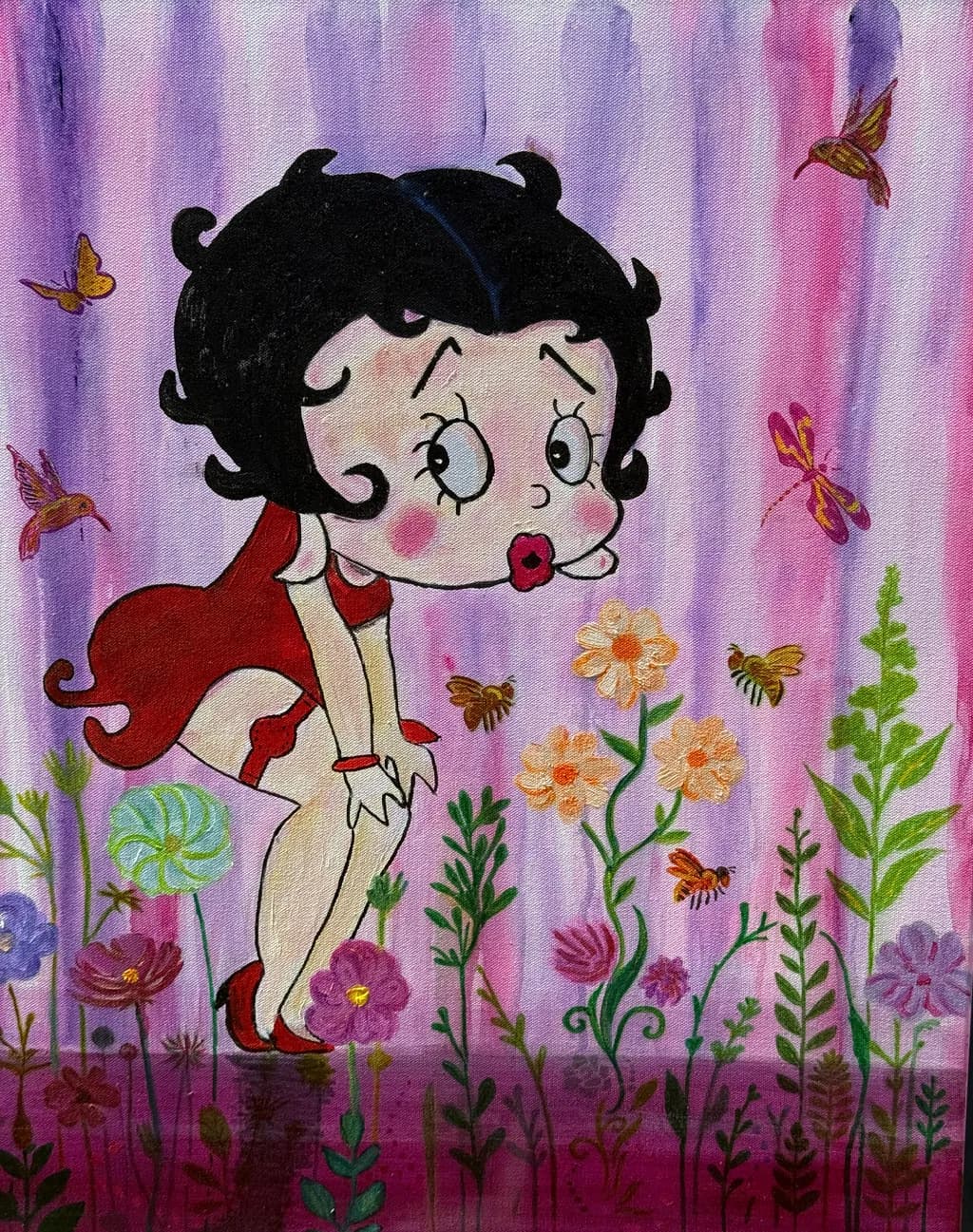 Betty Boop’s Butterfly Garden