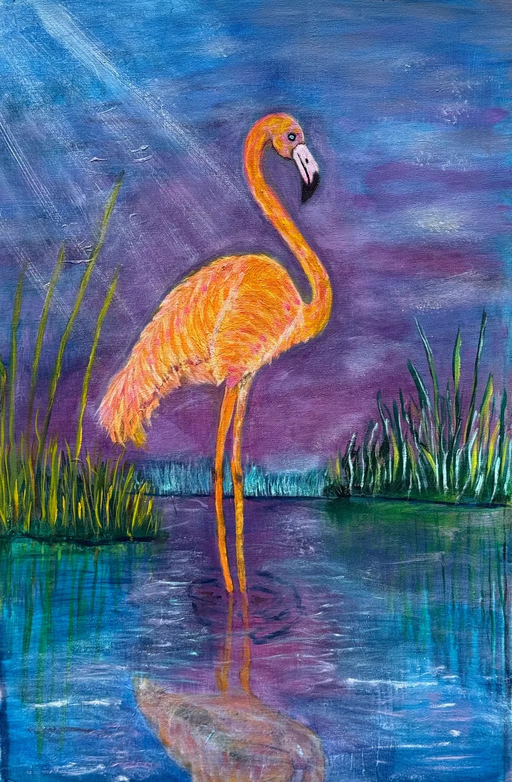 Flamingo Reflection Pond