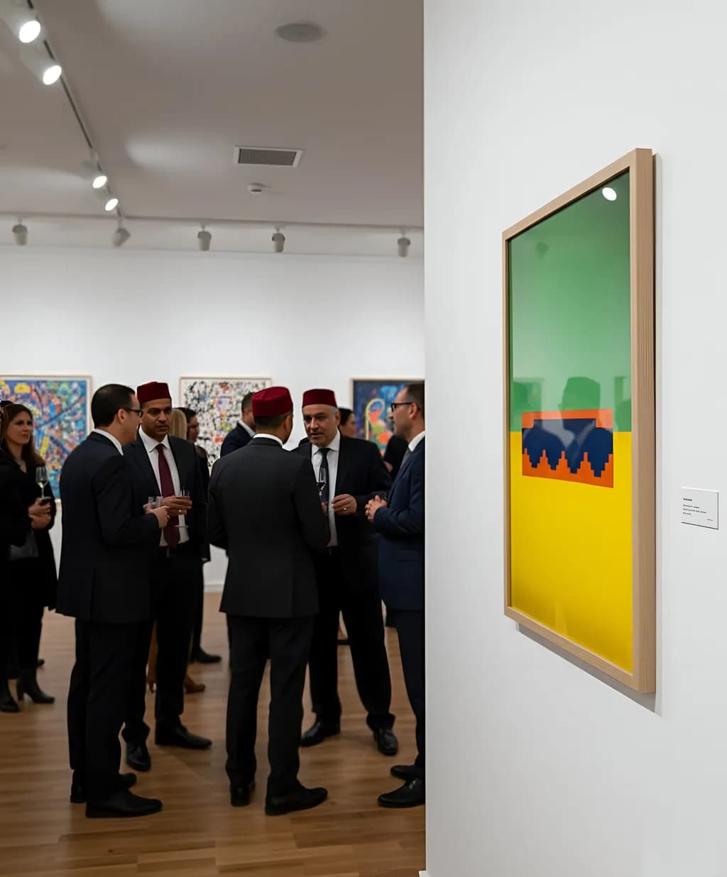 AYNAS at the gallery 