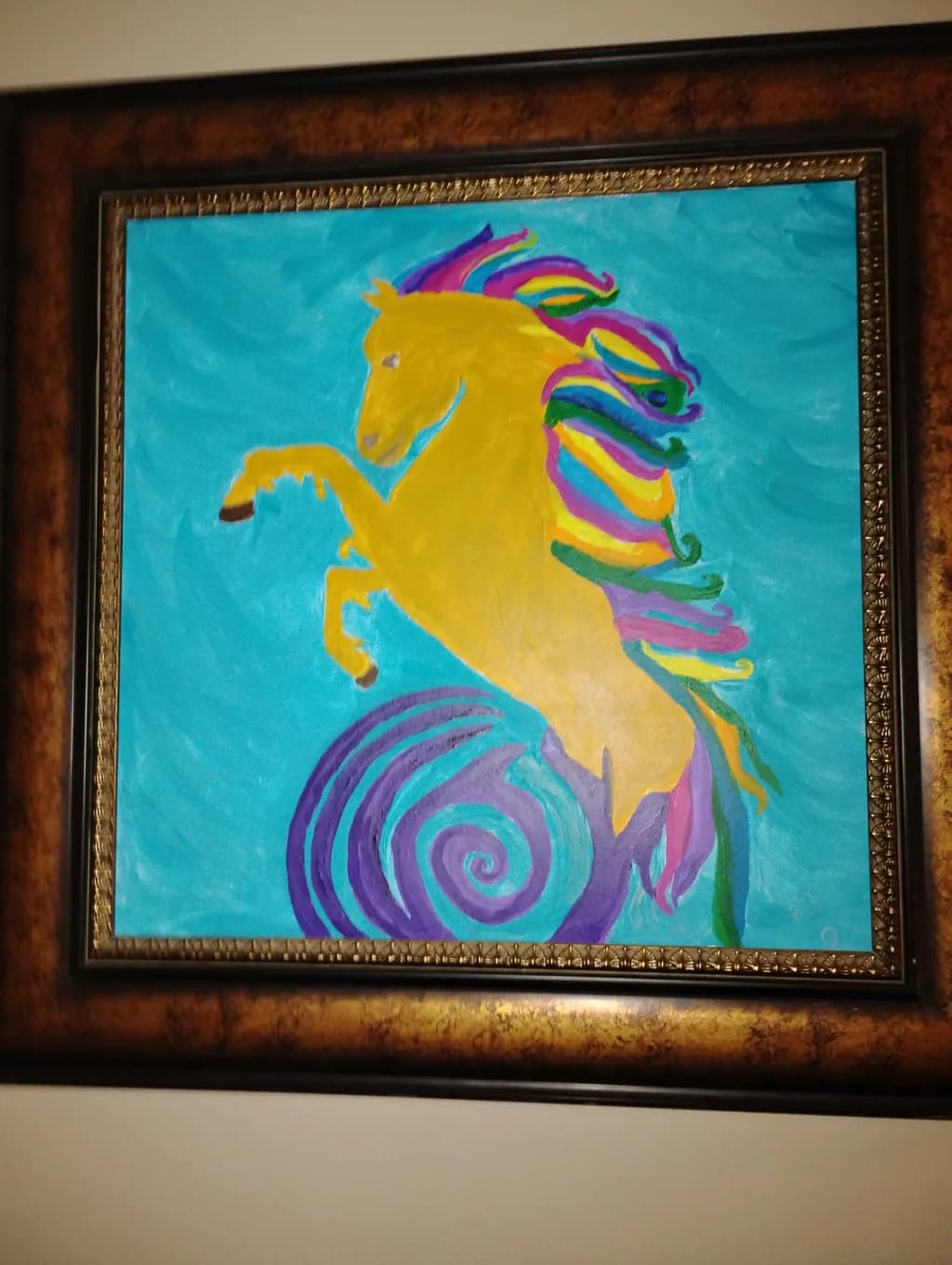 Rainbow Horse Rising