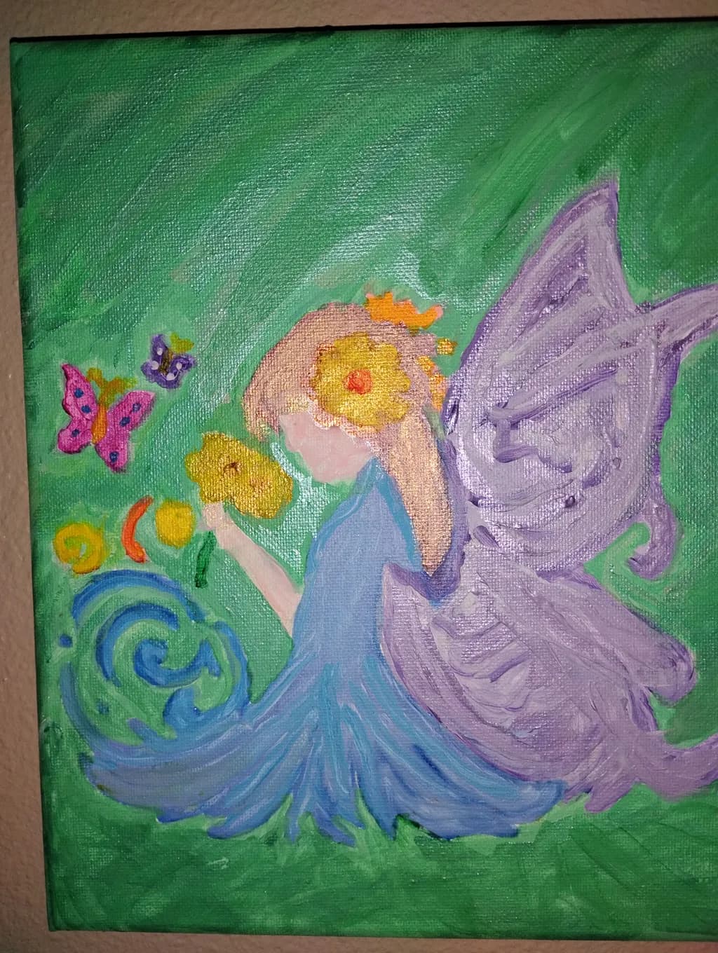 Garden Fairy and Butterflies