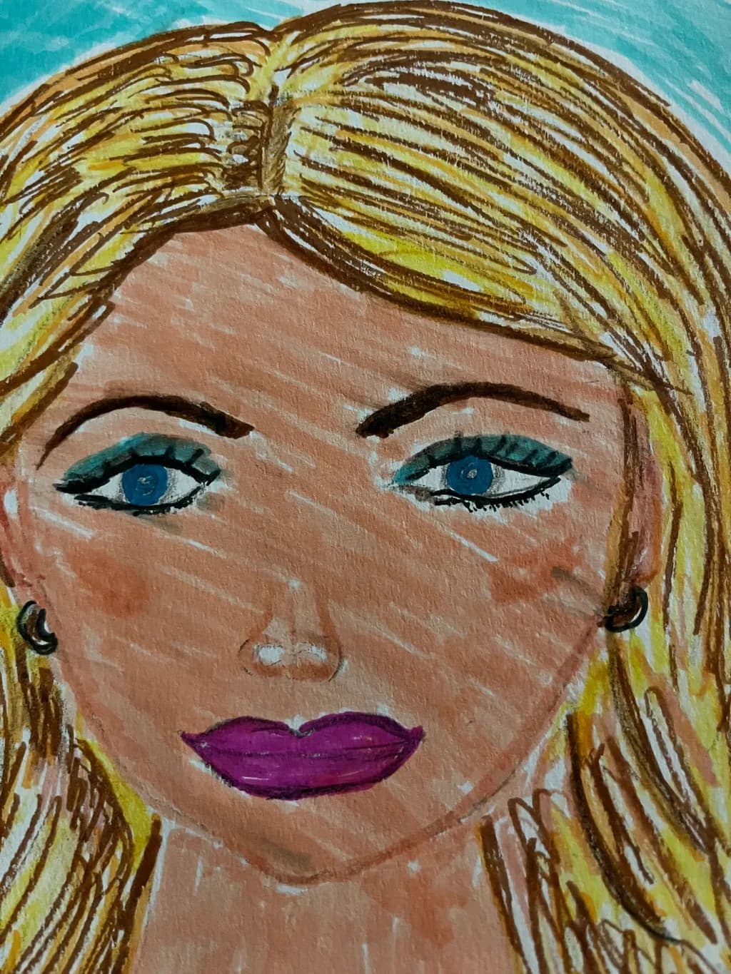 Golden-Haired Portrait