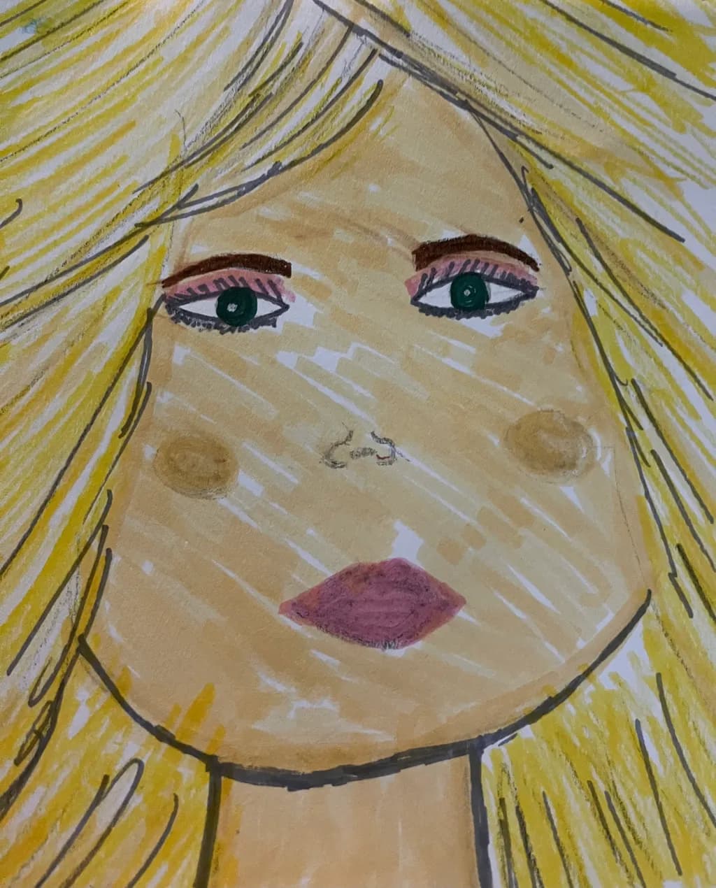Rose-Eyed Portrait