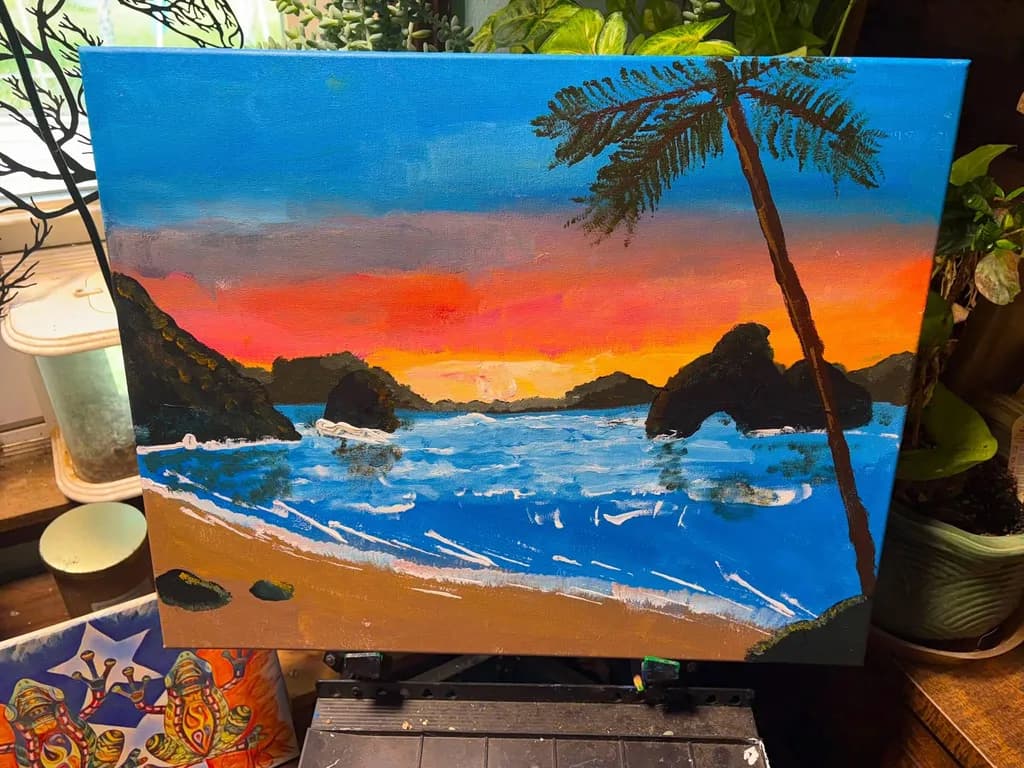 Tropical Sunset Shore