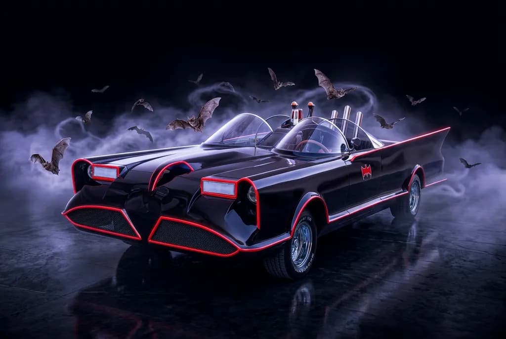 Batmobile Night Flight