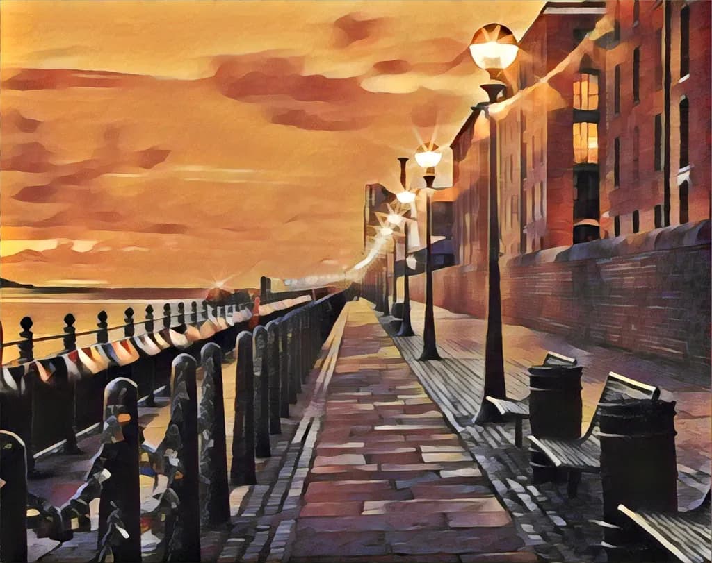 Sunset Harbor Promenade