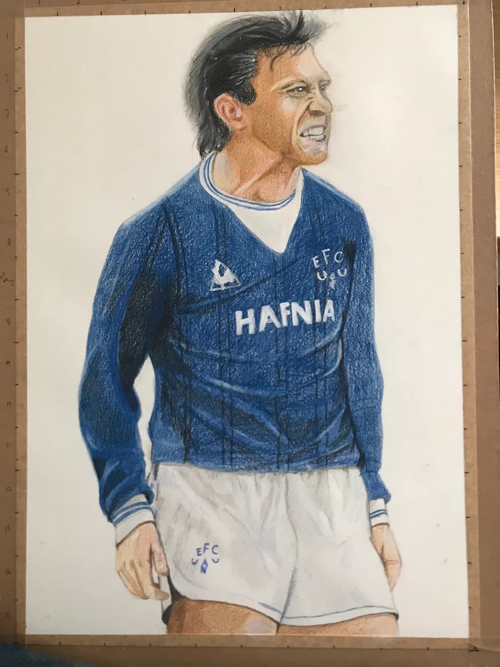Blue Jersey Portrait