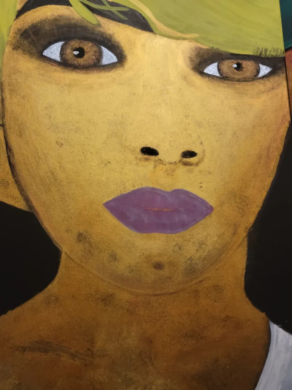 Green Headwrap Portrait