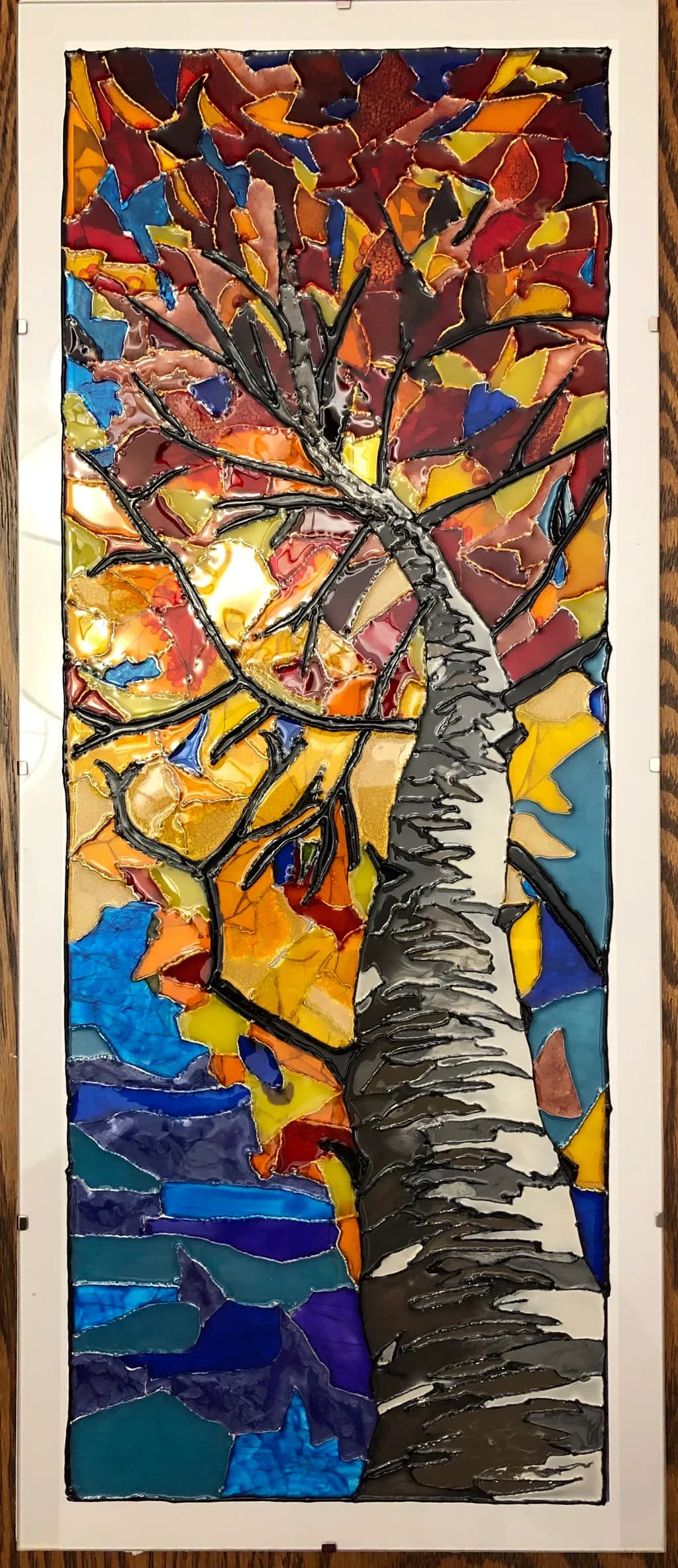 Autumn Birch Mosaic