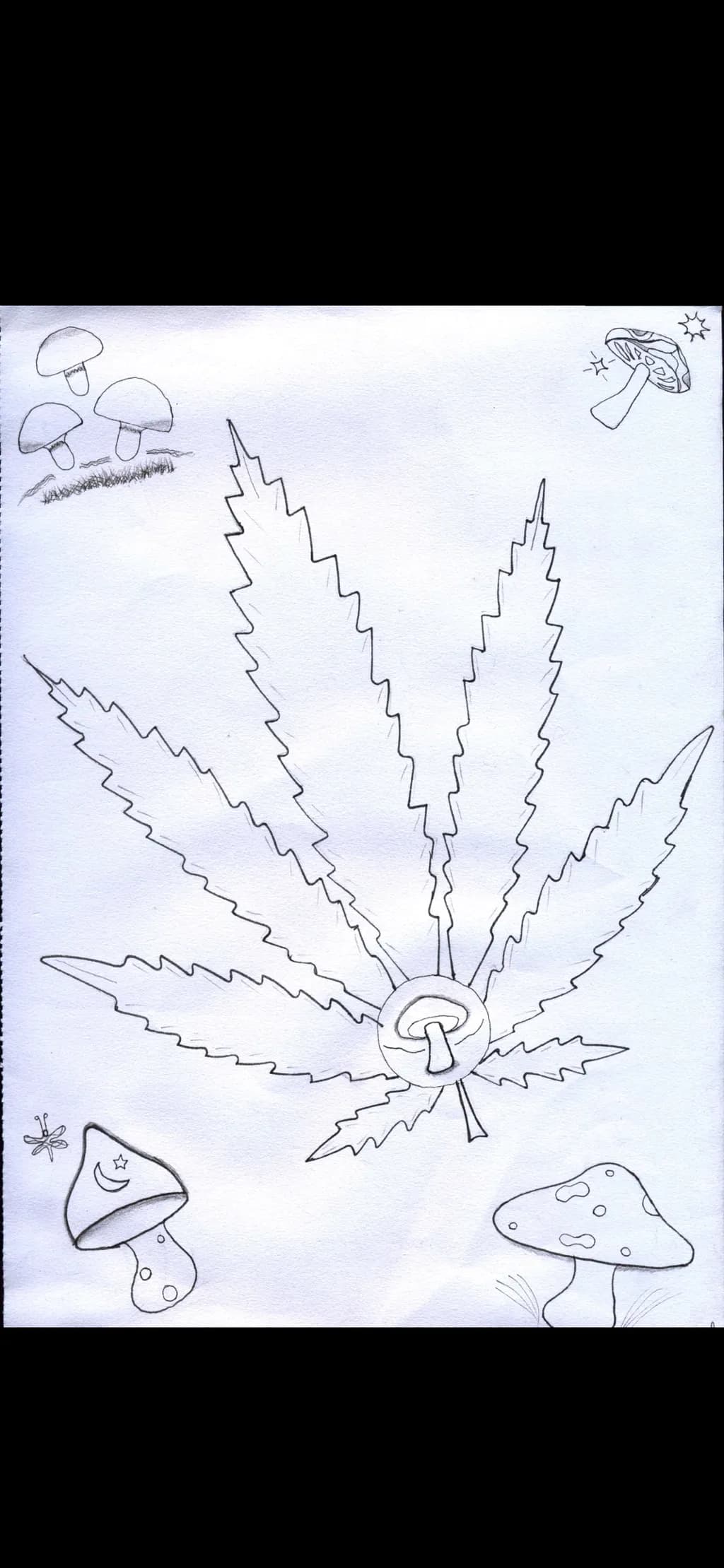 Mushroom Leaf Garden
