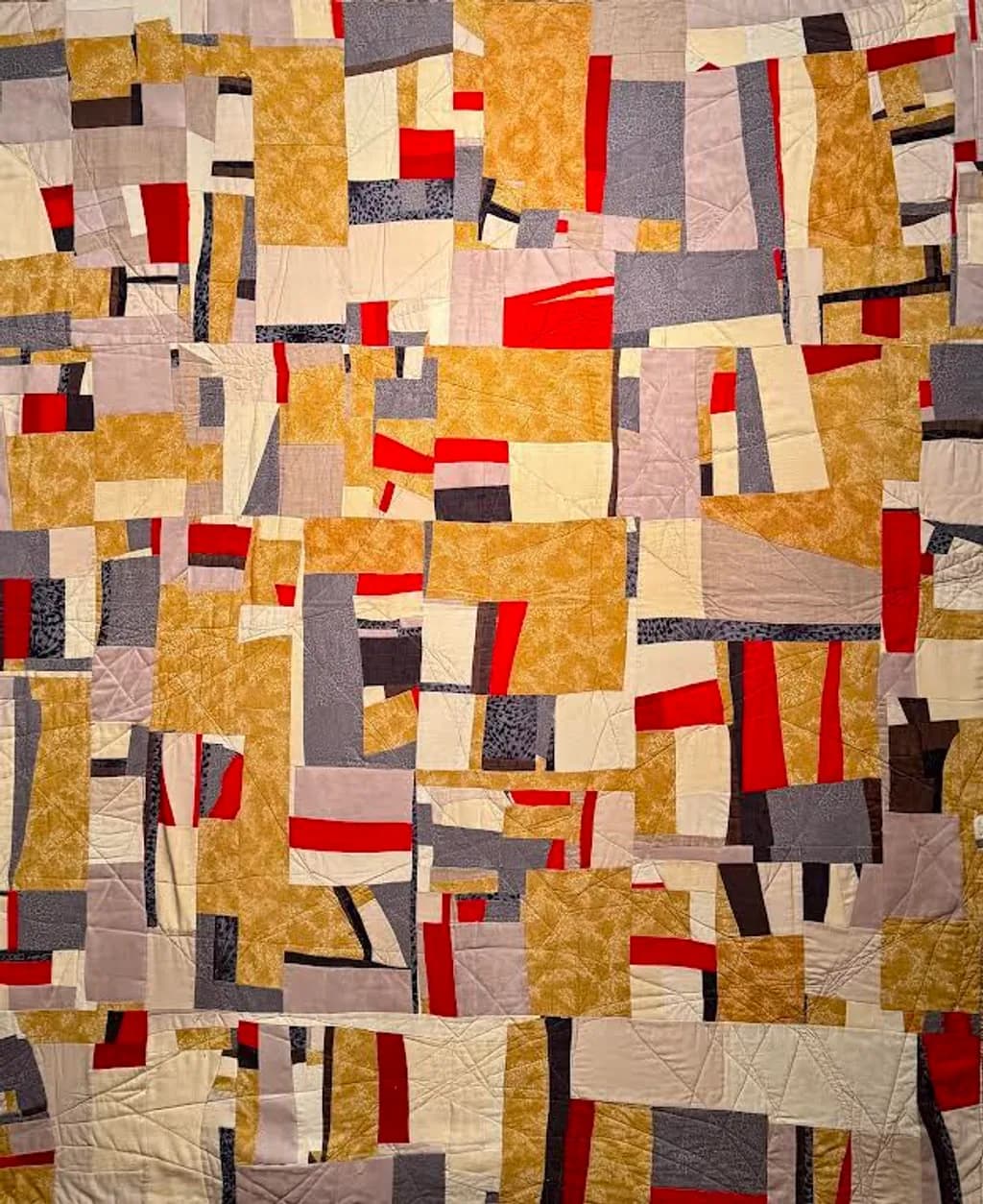 Geometric Quilt Composition