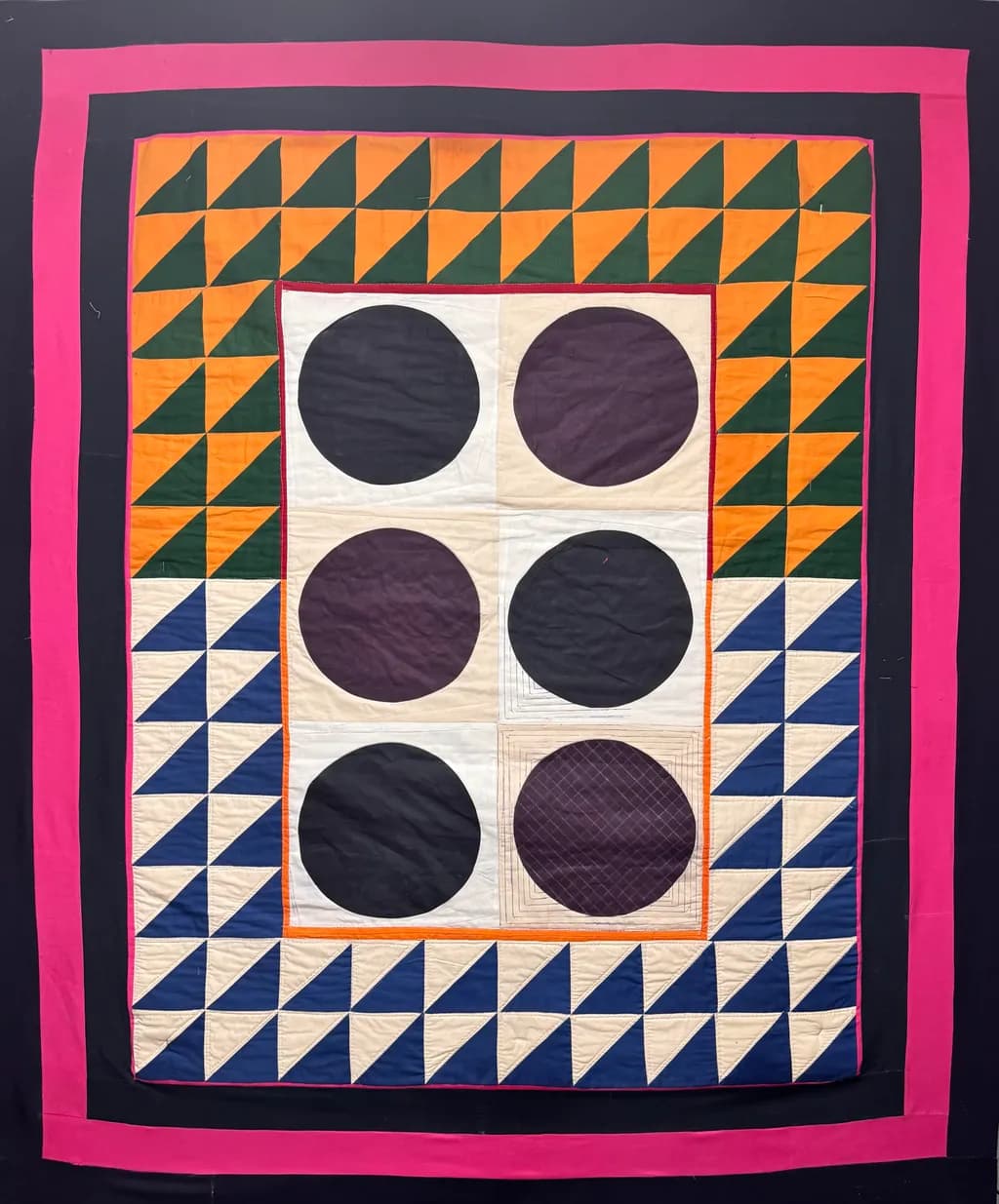 Geometric Circles Quilt