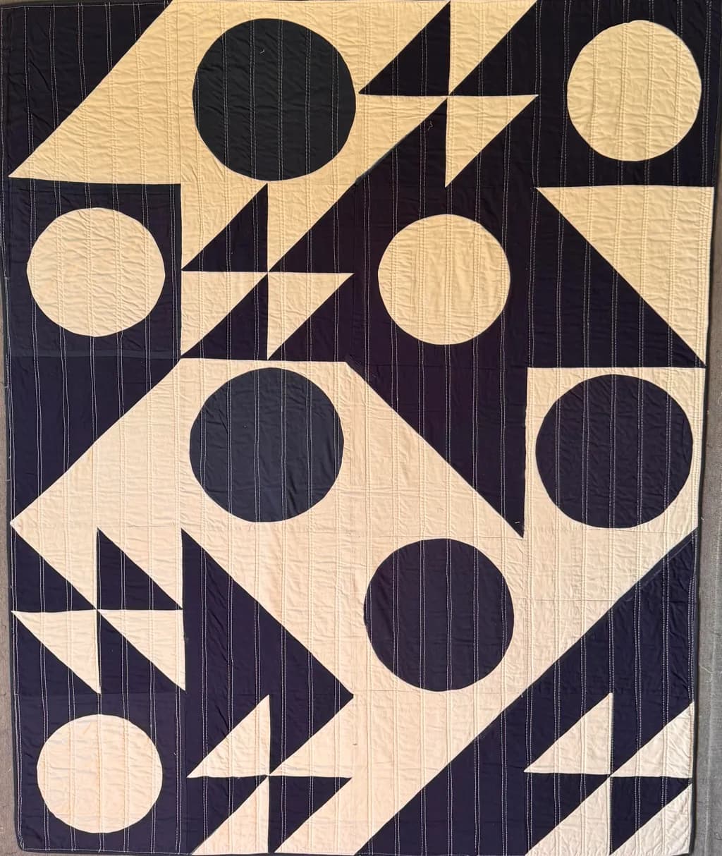 Geometric Sun Quilt
