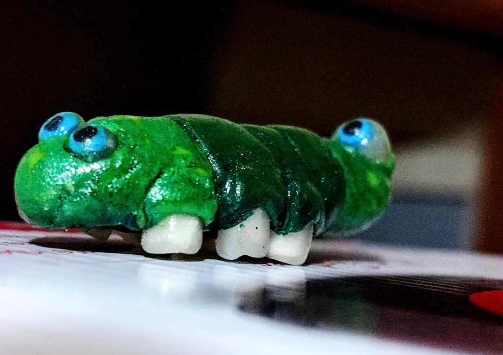 Green Frog Sculpture