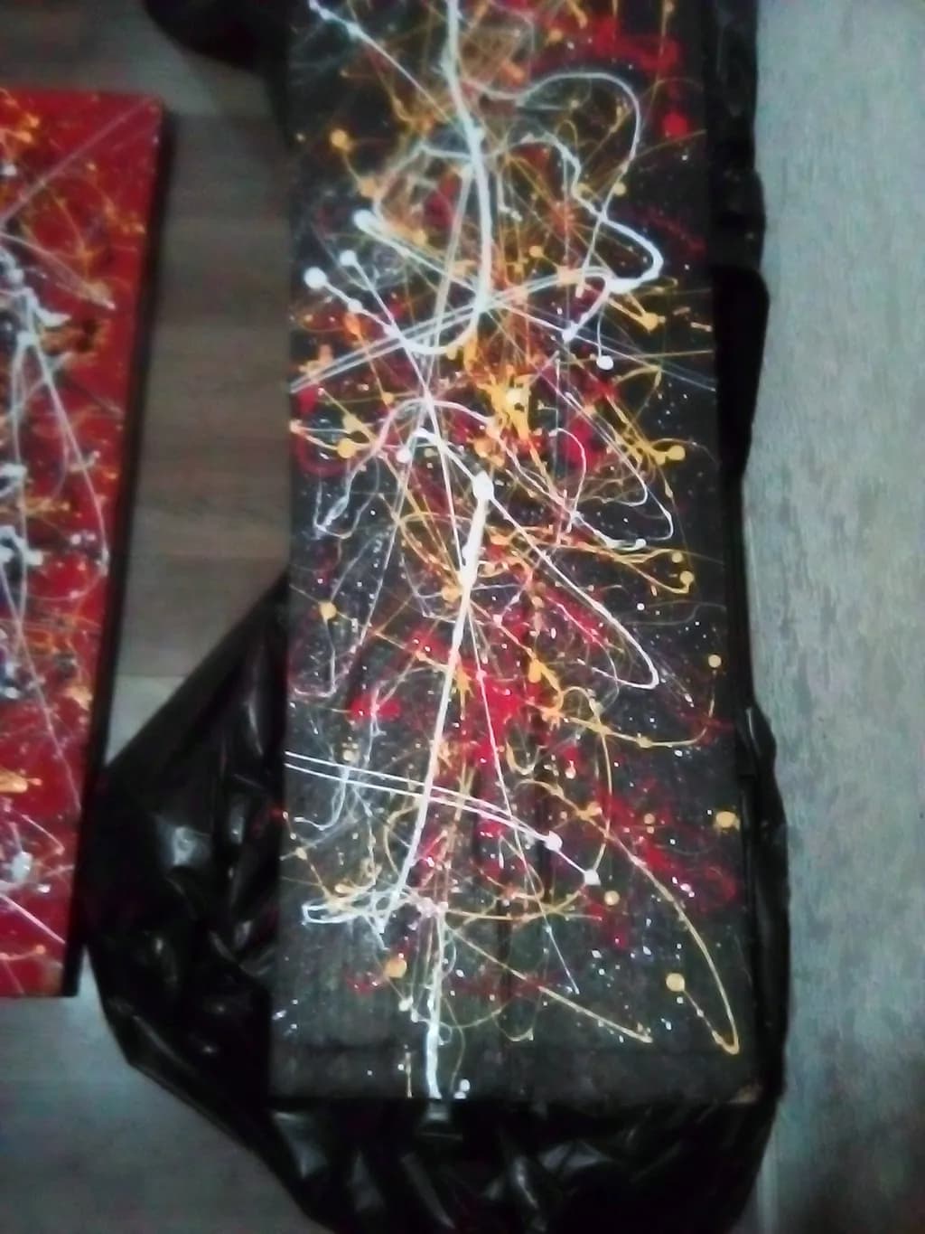 Cosmic Paint Cascade