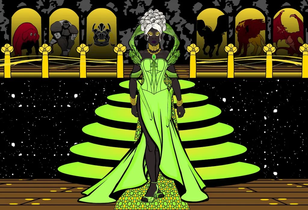 Assassin Sheera Chartreuse House of Chains and Pearls