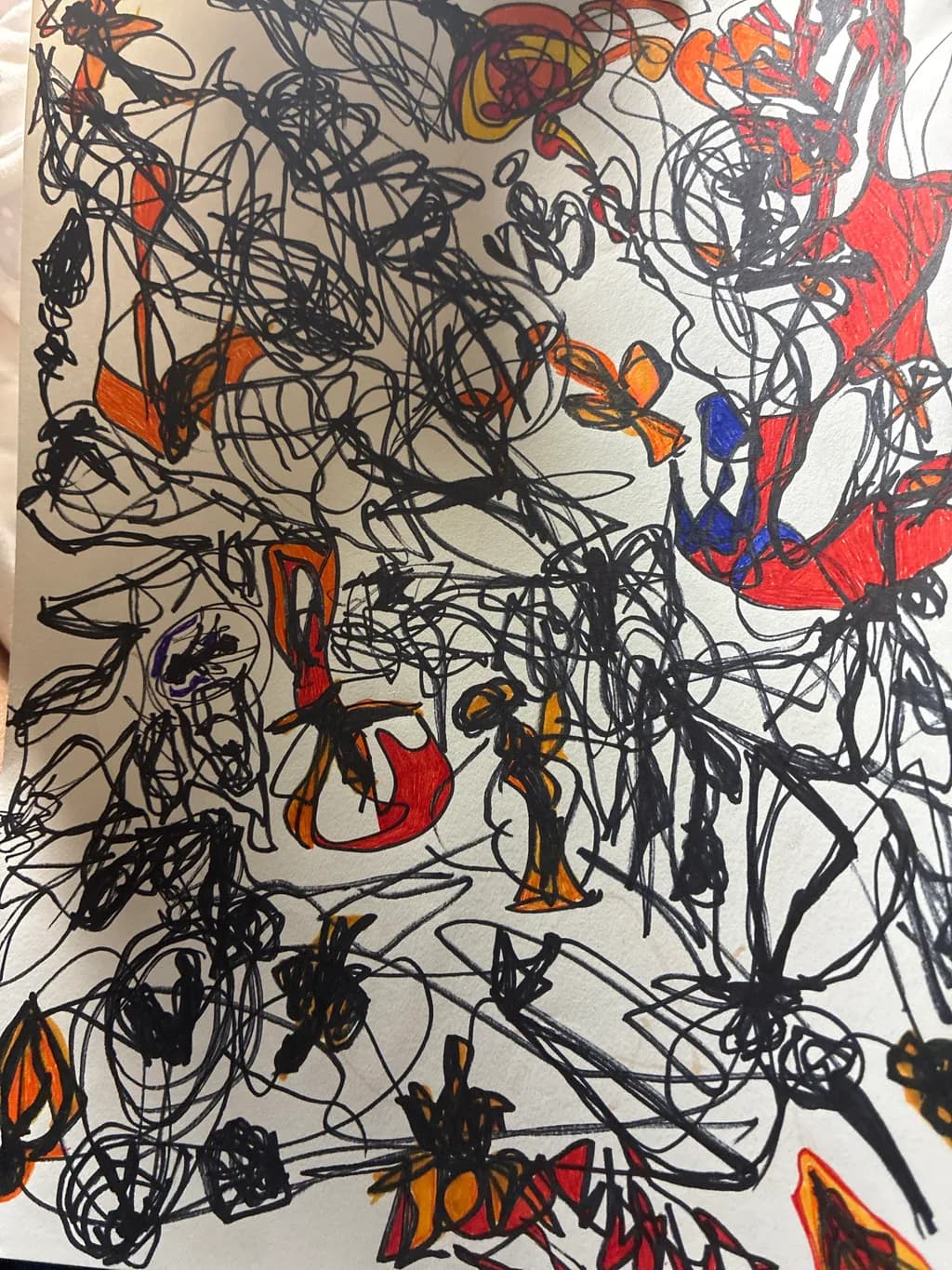 Tangled Color Field