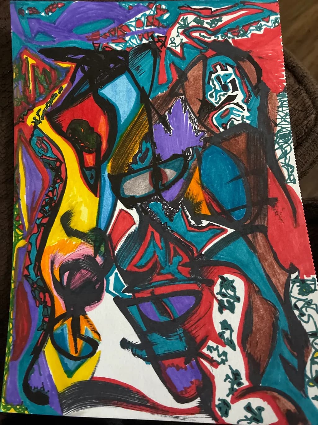 Angular Color Collision