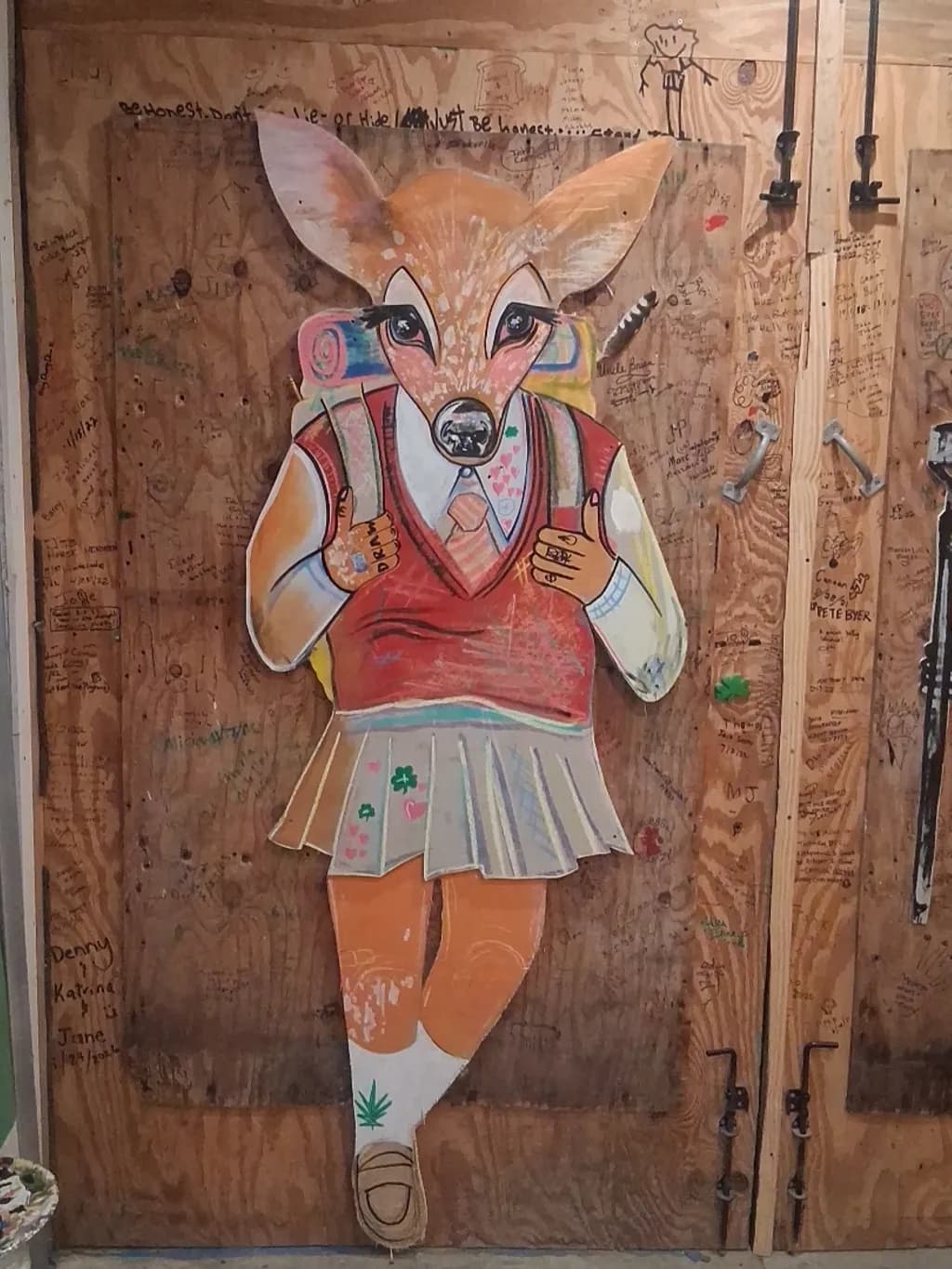 Dressed Fox Girl
