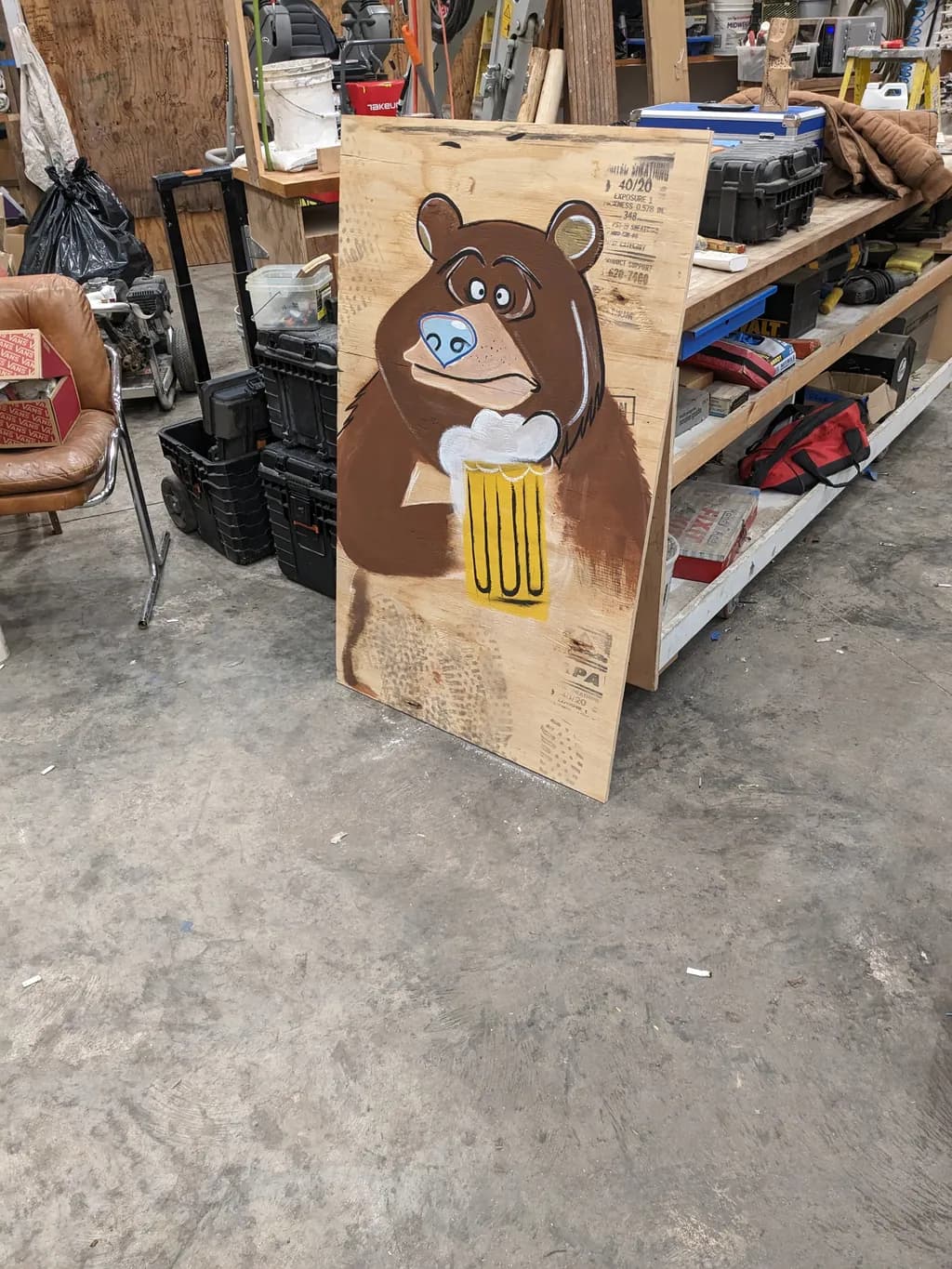 Bear with Beer