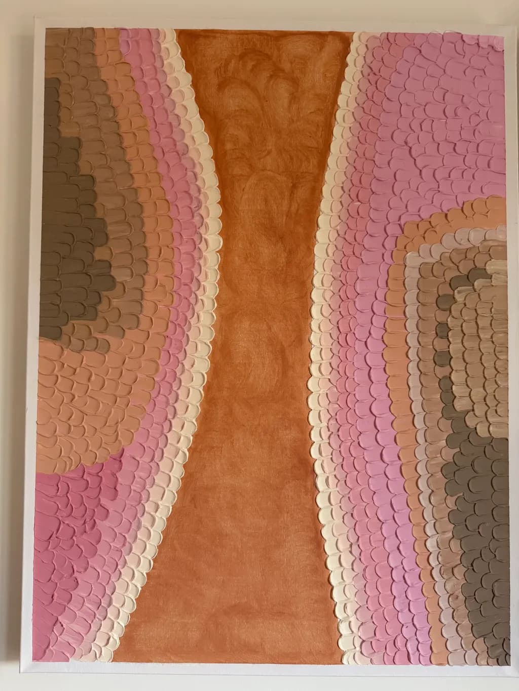 Clay Ribbon Canvas