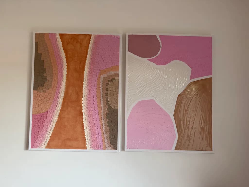 Terracotta and Rose Forms