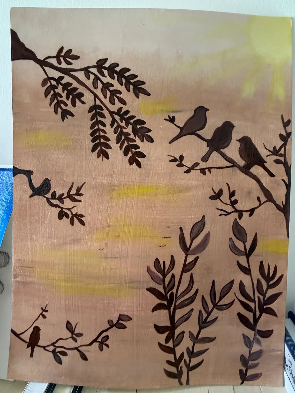 Birds Among Branches