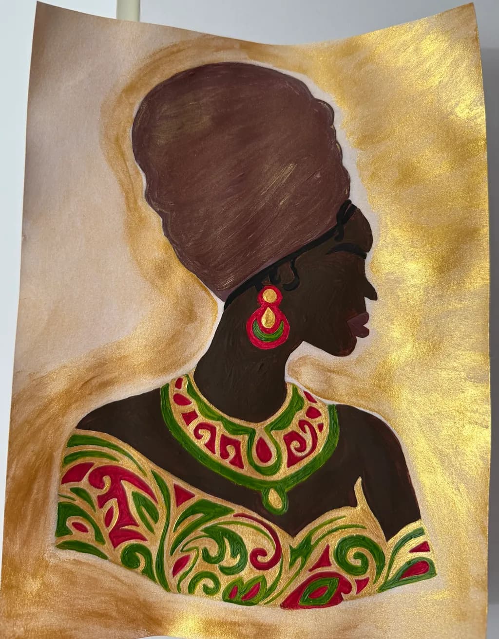 Regal Profile in Gold