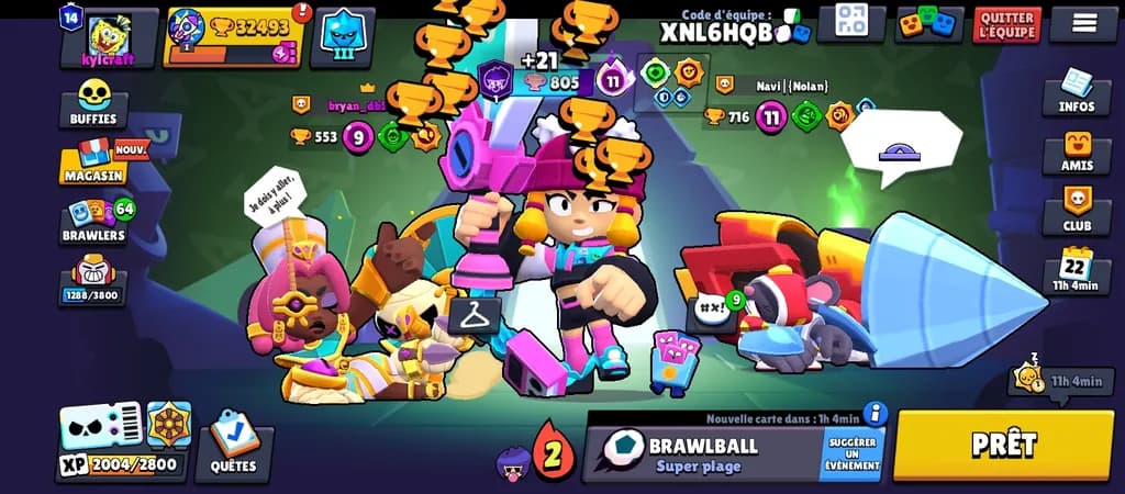 Brawl Stars Victory Squad