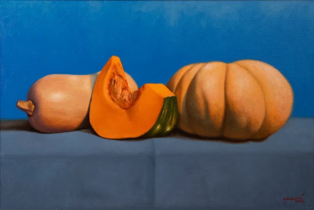 Autumn Squash Still Life