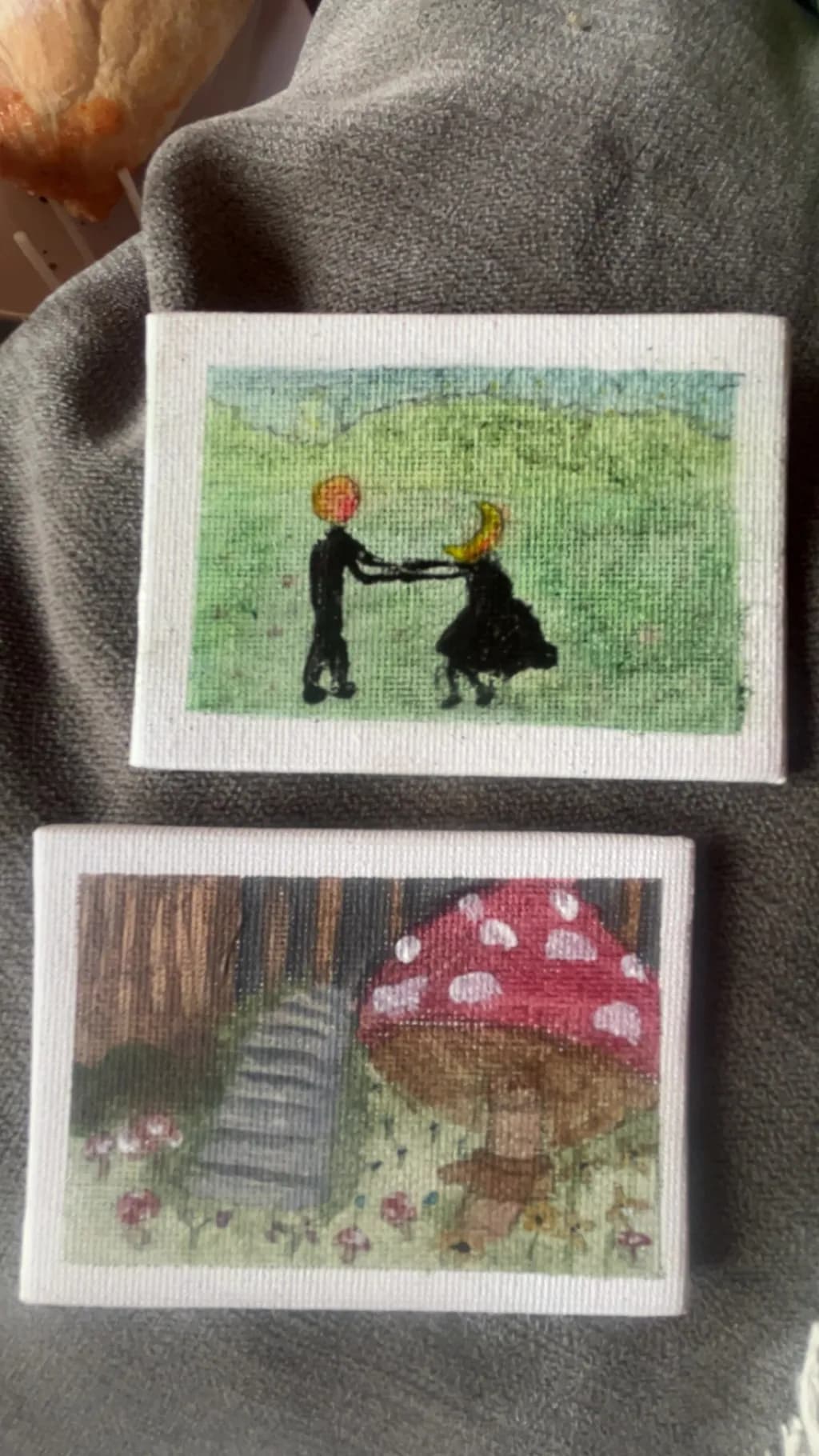 Top ‘Absolute’ and bottom ‘Mushroom forest’